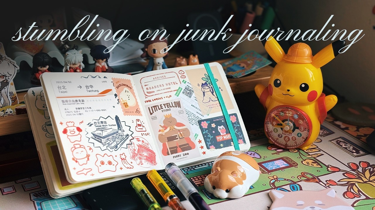 Junk Journal Sketchbook Tour ✦ Adventures in Taiwan & Japan