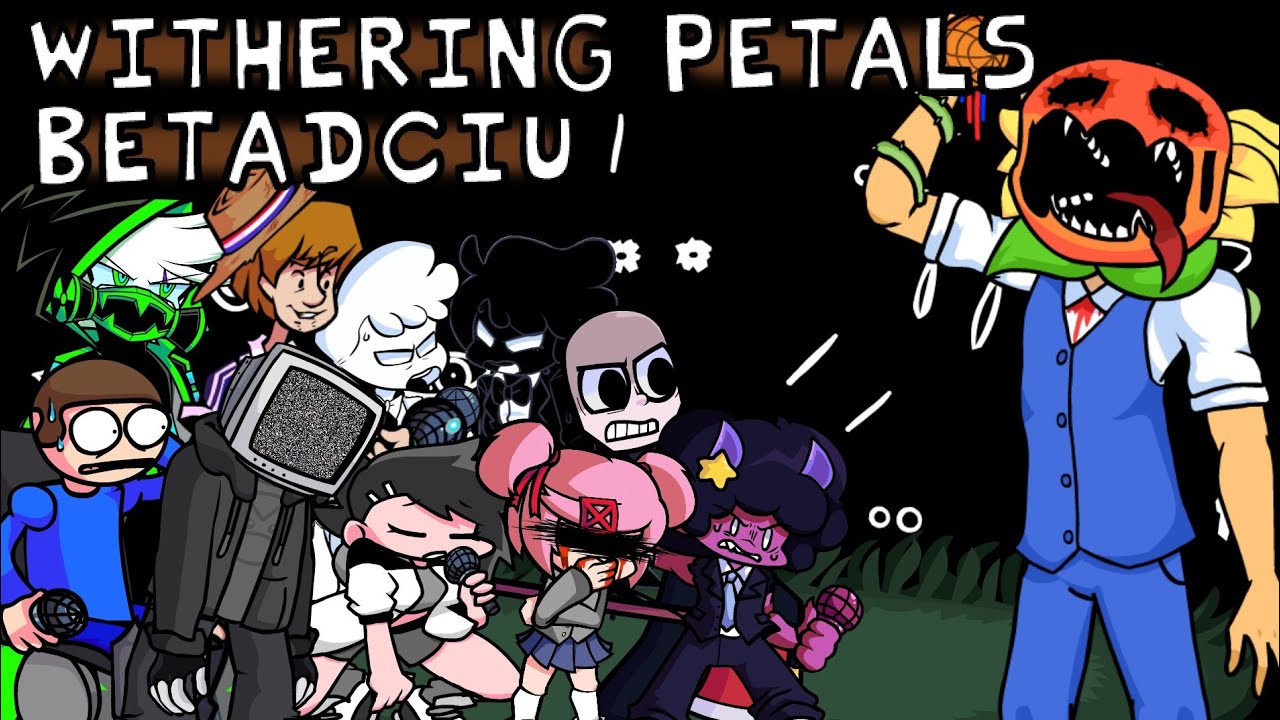 FNF Withering Petals but every turn a different cover is used (Halloween Special)
