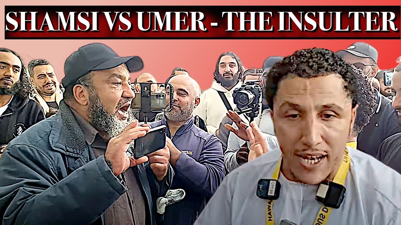 Why Cursing? Shamsi Vs Umer Speaker's corner