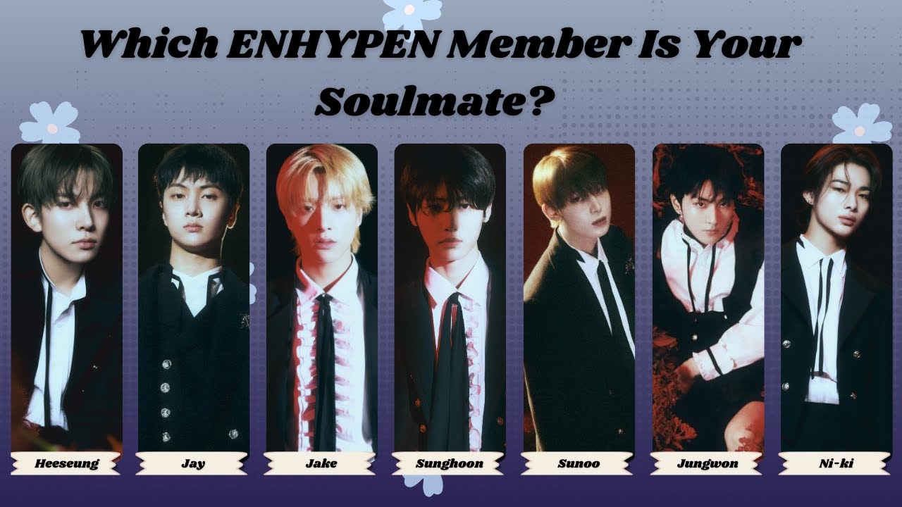 Which ENHYPEN Member Is Your Soulmate? 💕 | Fun Personality Quiz!