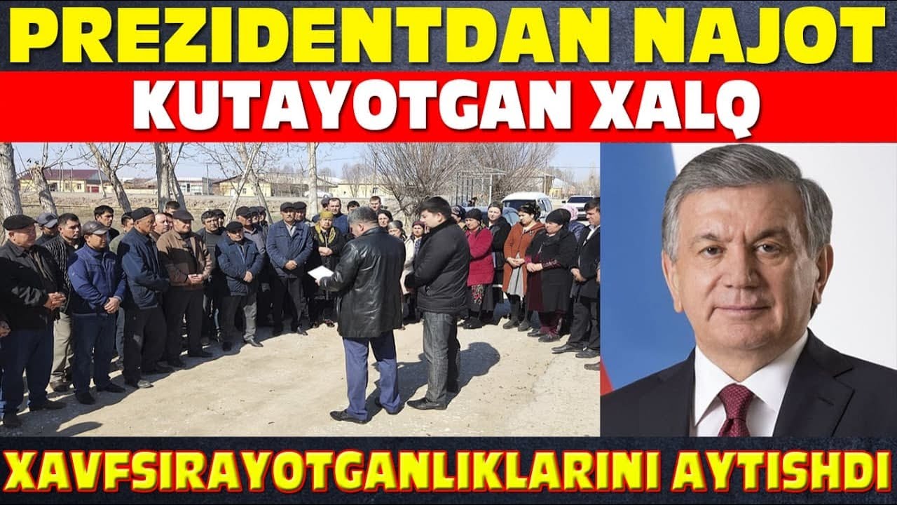Инсонлар тагдири хавф остида қолмоқда