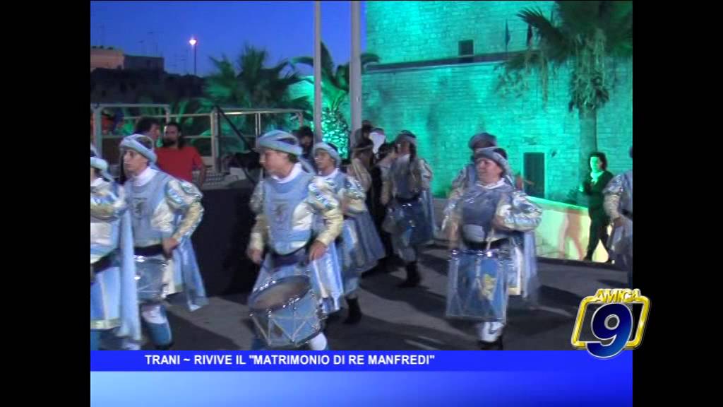 TRANI | Rivive il “Matrimonio di Re Manfredi”