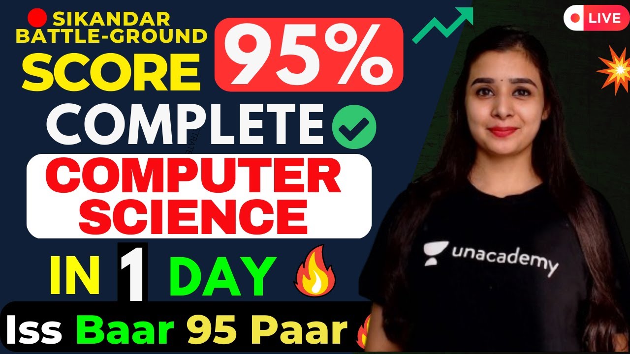 Complete Computer Science One Shot🔥😨 | Akhiri Vaar 95 Paar 🔥| Class 12 | Lovejeet