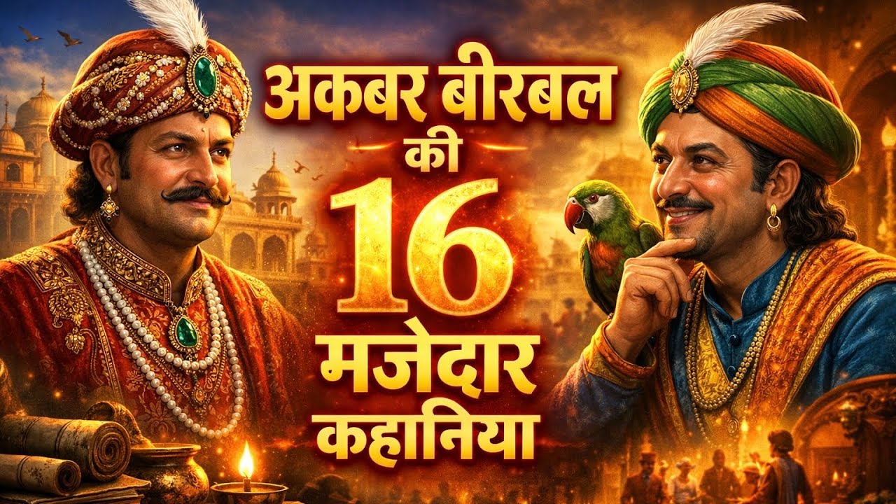 अकबर और बीरबल की 20 सबसे मजेदार कहानिया 🥰 Akbar Birbal Hindi Kahani 🤯 Cartoon Videos 😃