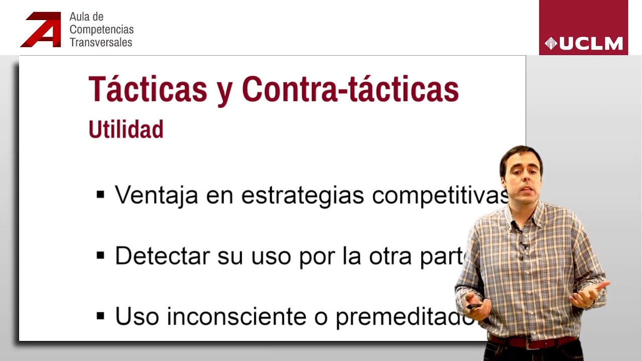 Tácticas y contra-tácticas de resolución de conflictos
