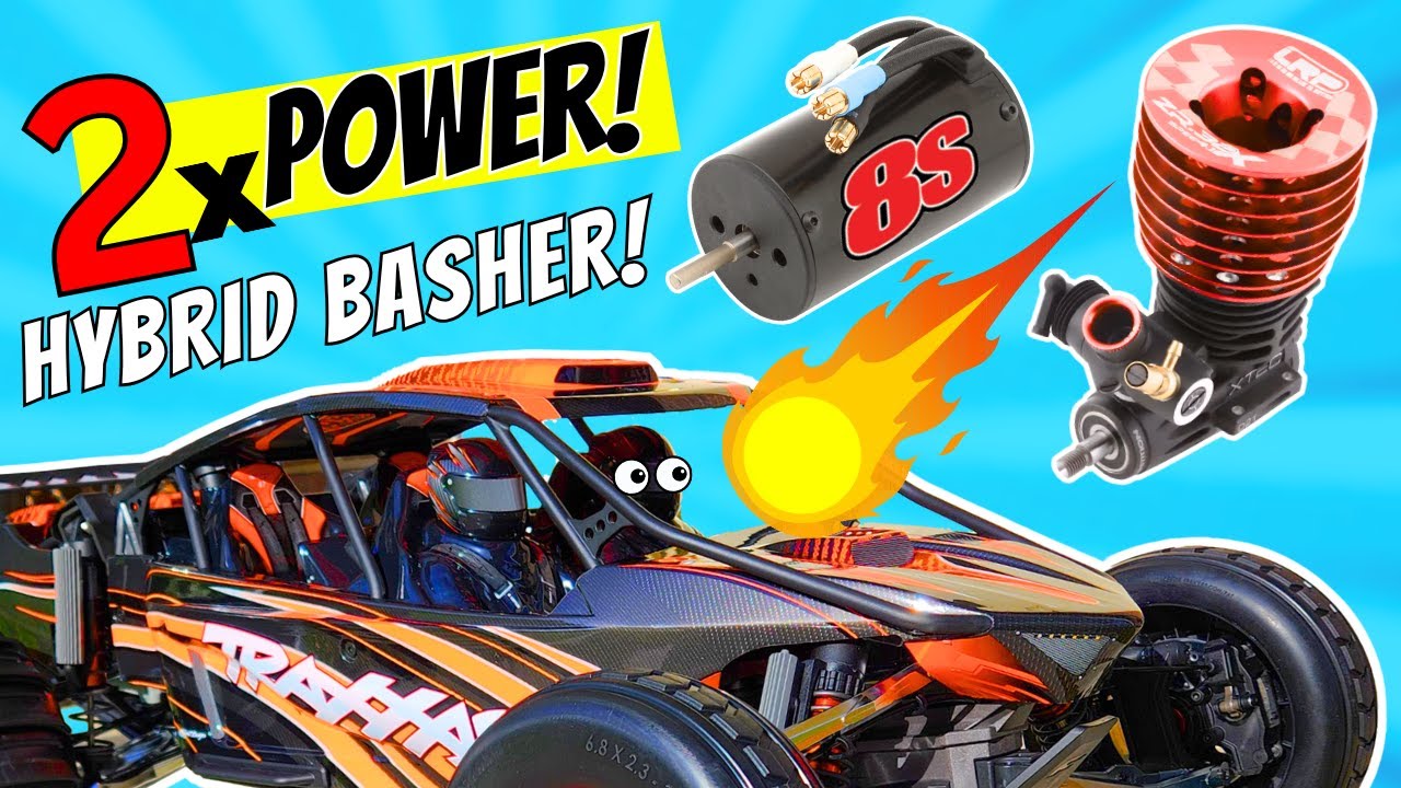 Half Nitro. Half Electric. 100% Insane!