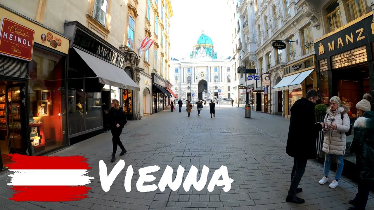 Vienna City Center Walk, Vienna State Opera to Hofburg | 4K