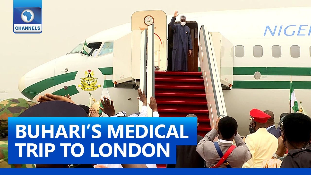President Buhari Travels To London For Medical Check Up