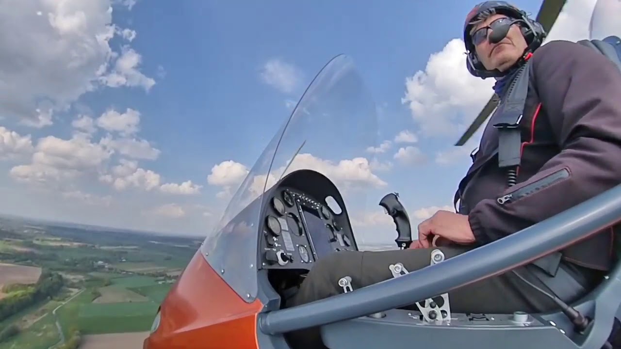 AutoGyro MTO-Sport 2017 am Flugplatz Itzehoe Hungriger Wolf EDHF