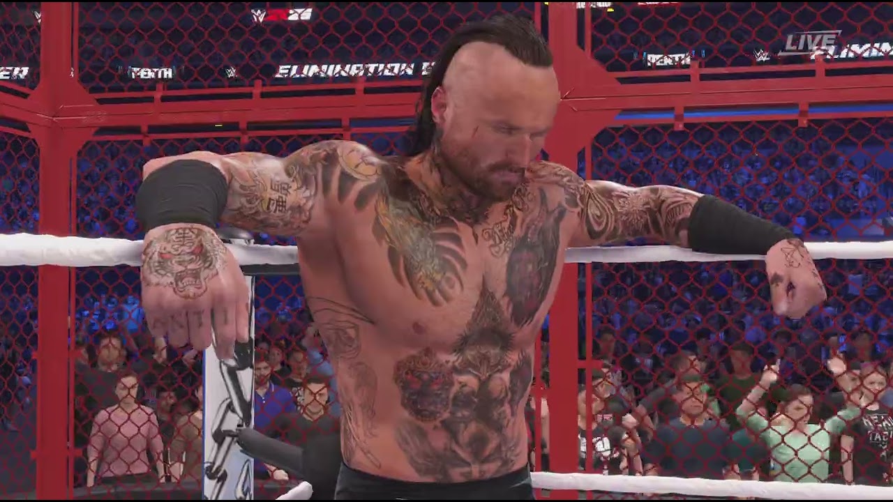 Triple Treat Hell In The Cell Match For The WCW Title