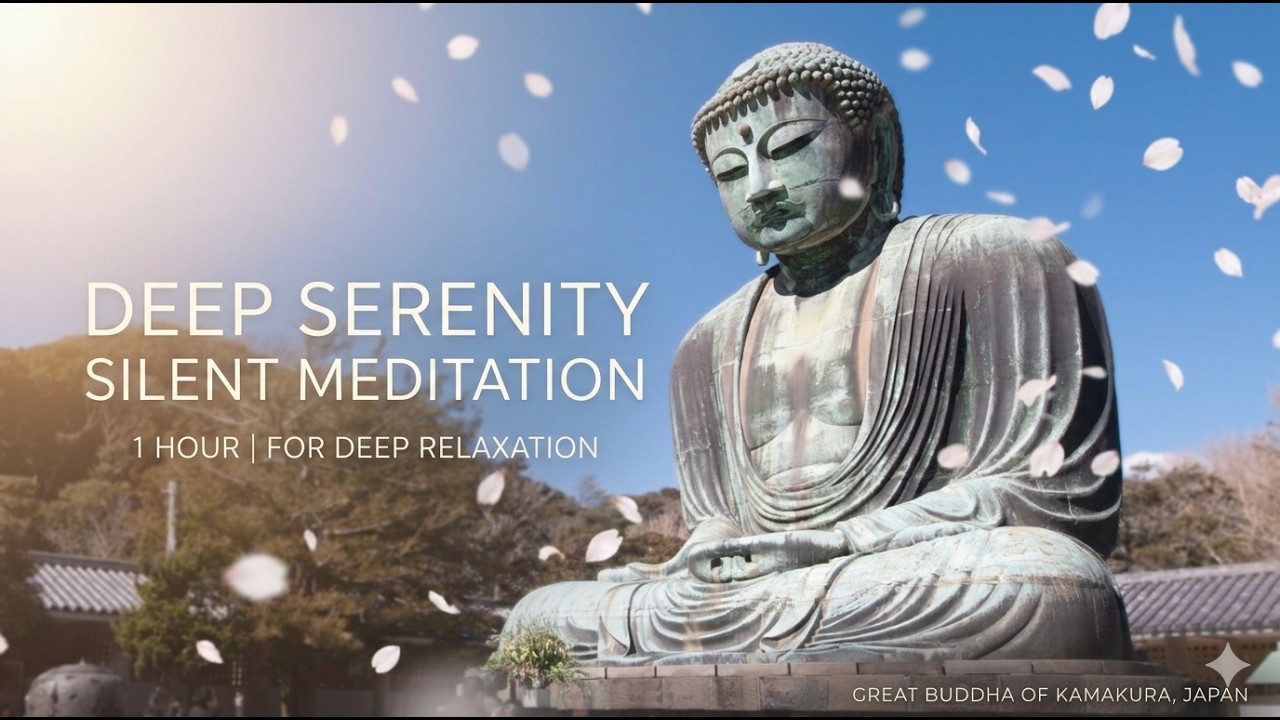 Mindful Escape: 1 Hour Zen Harmony | Daibutsu Kamakura Meditation ✨ [Real Footage]