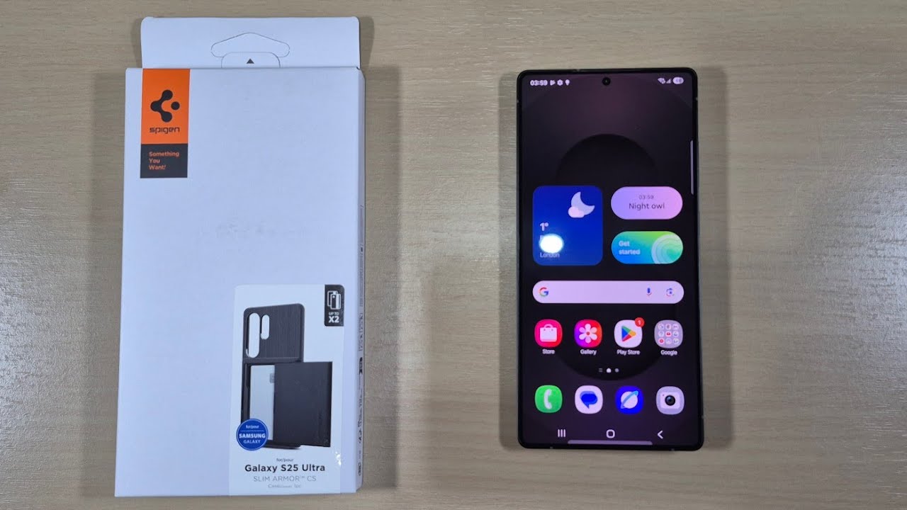 Чехол Spigen Slim Armor CS для Samsung Galaxy S25 Ultra
