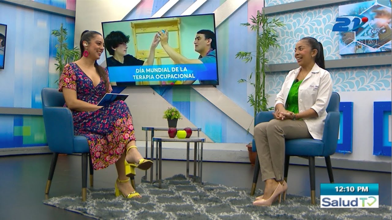 ¿Qué es la terapia ocupacional? - Licda. Vanessa Chicas en Salud TV #terapiaocupacional