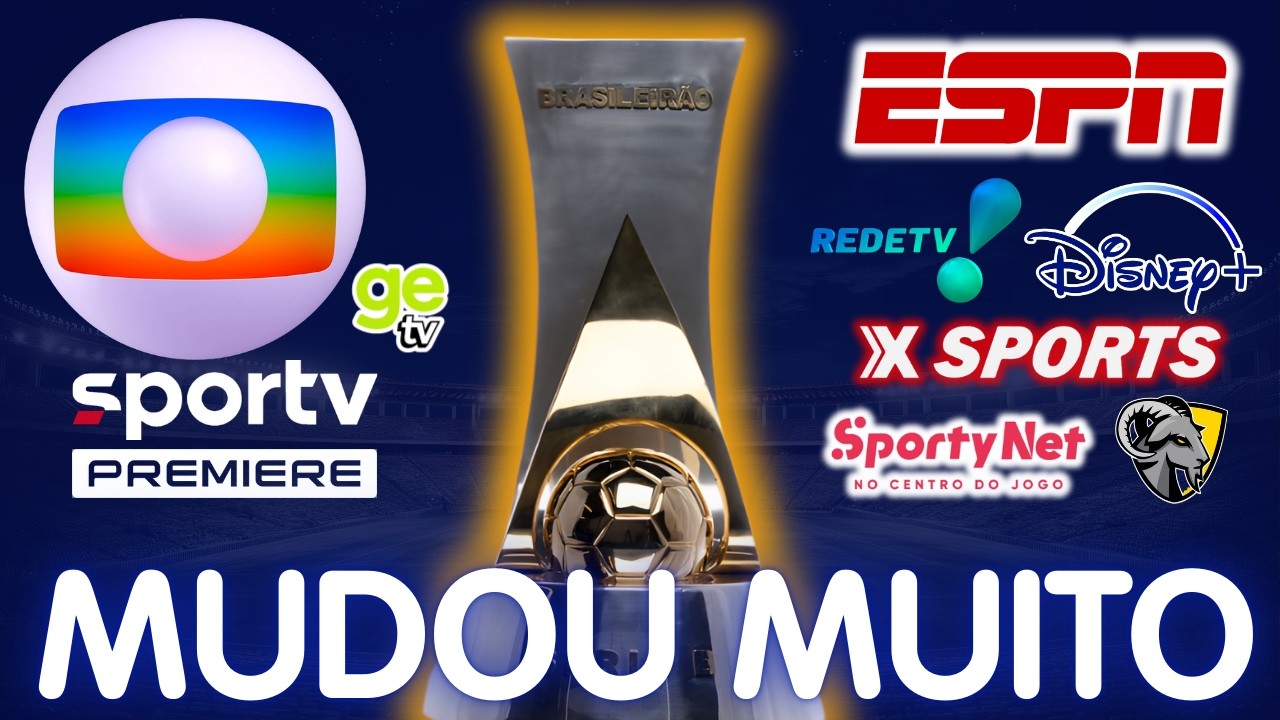 Como será a SÉRIE B do BRASILEIRÃO na TV em 2026!