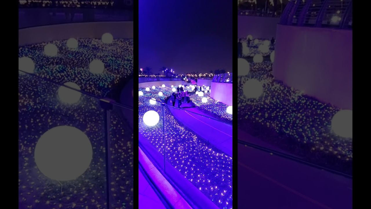Qatar beautiful /cornichedecorated  #qatarliving #qatarworldcup 