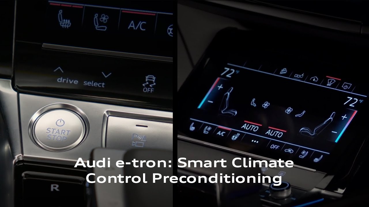 Audi Tech Tutorial | Предварительная подготовка климат-контроля для Audi e-tron