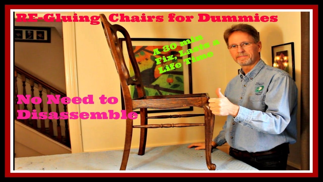DIY Gluing A Loose Chair in 30 Minutes