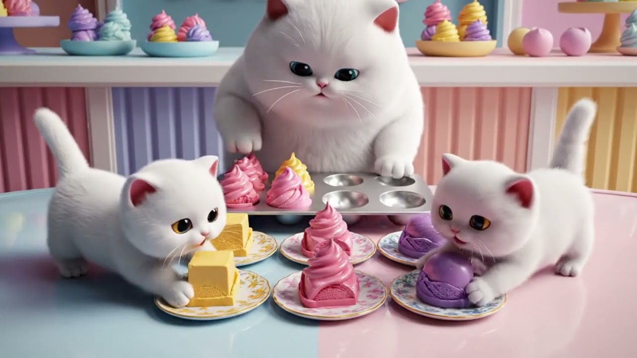 Mama Cat and Her Kittens Save the World 🐱🌍 | Emotional Animated Story