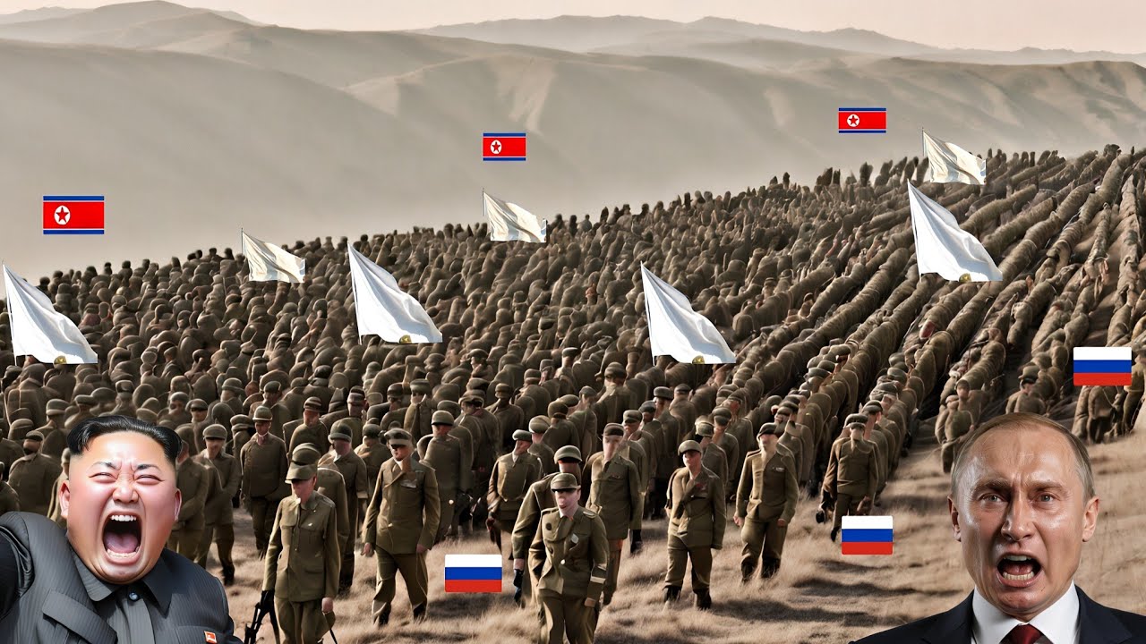 40秒前！ 刚到克里米亚基地，有18,000名朝鲜士兵被摧毁