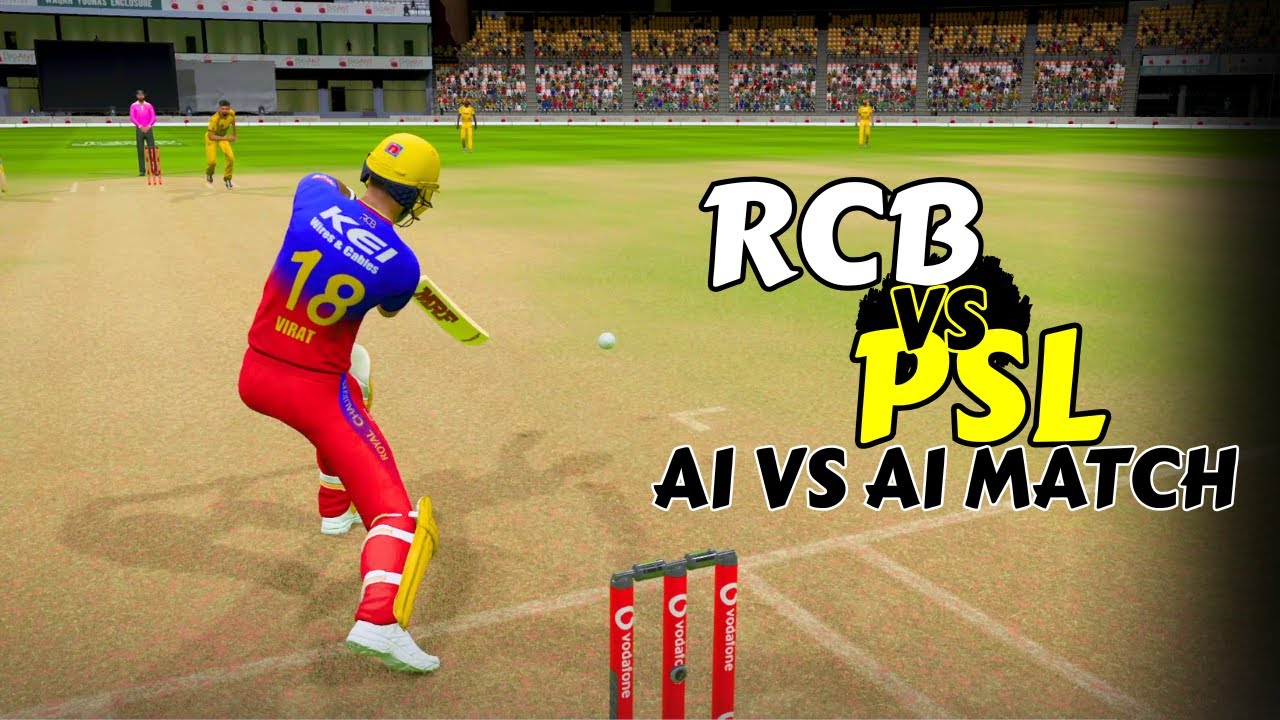 🔥🤯RCB vs PSL - AI vs AI Match | VIRAT vs BABAR  | RCB vs ZAL | Cricket 24