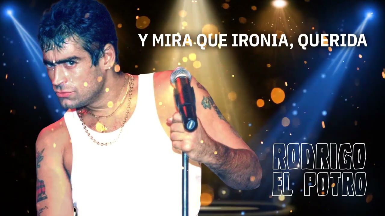 Rodrigo Bueno - Que ironia │ Video Lyric