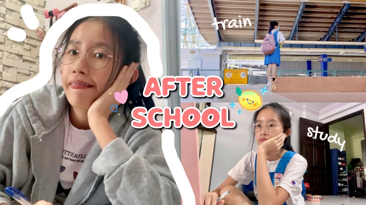 a day after highschool (malaysia) // as a science student study vlog 👧🏻🌙 中学放学日常