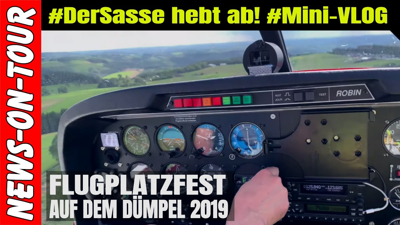 #DerSasse hebt ab! Flugplatzfest ´Auf dem Dümpel 2019´ #Bergneustadt #NEWSonTour
