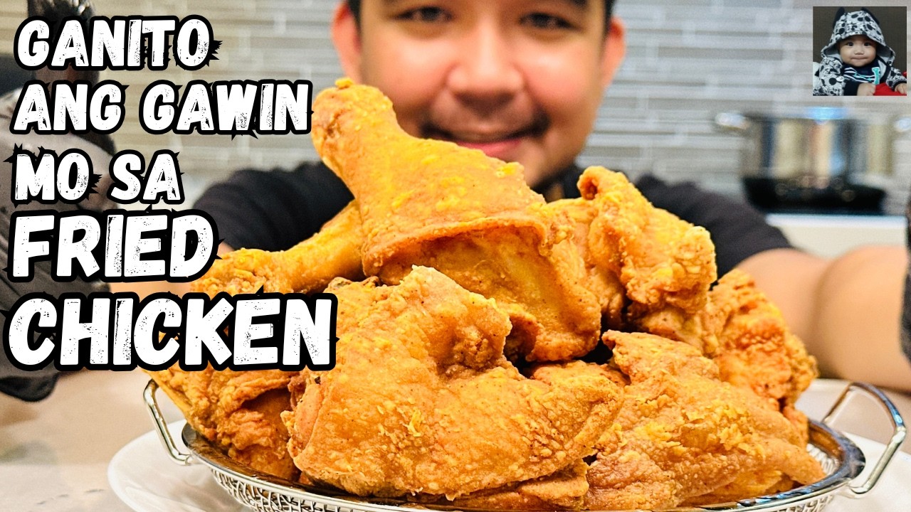 Juicy, Malutong, Malasa na Fried Chicken + Homemade Gravy #CrispyFriedChicken #JuicyFriedChicken
