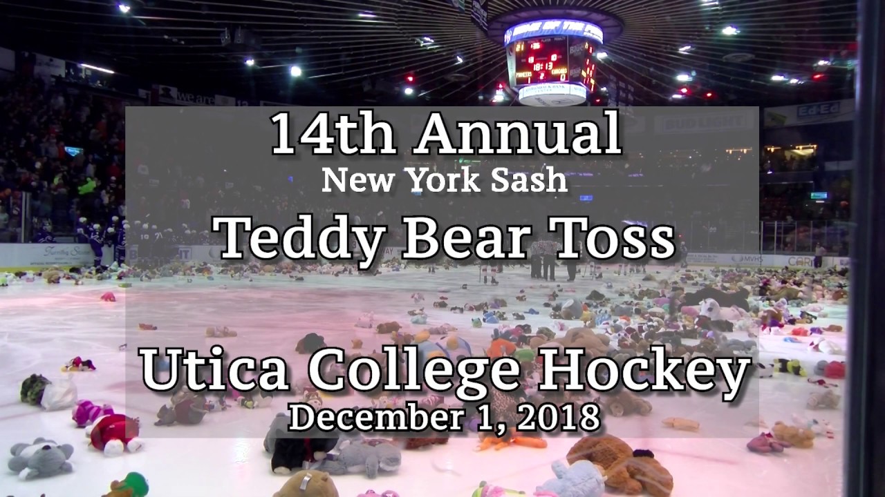 Utica College Teddy Bear Toss 2018