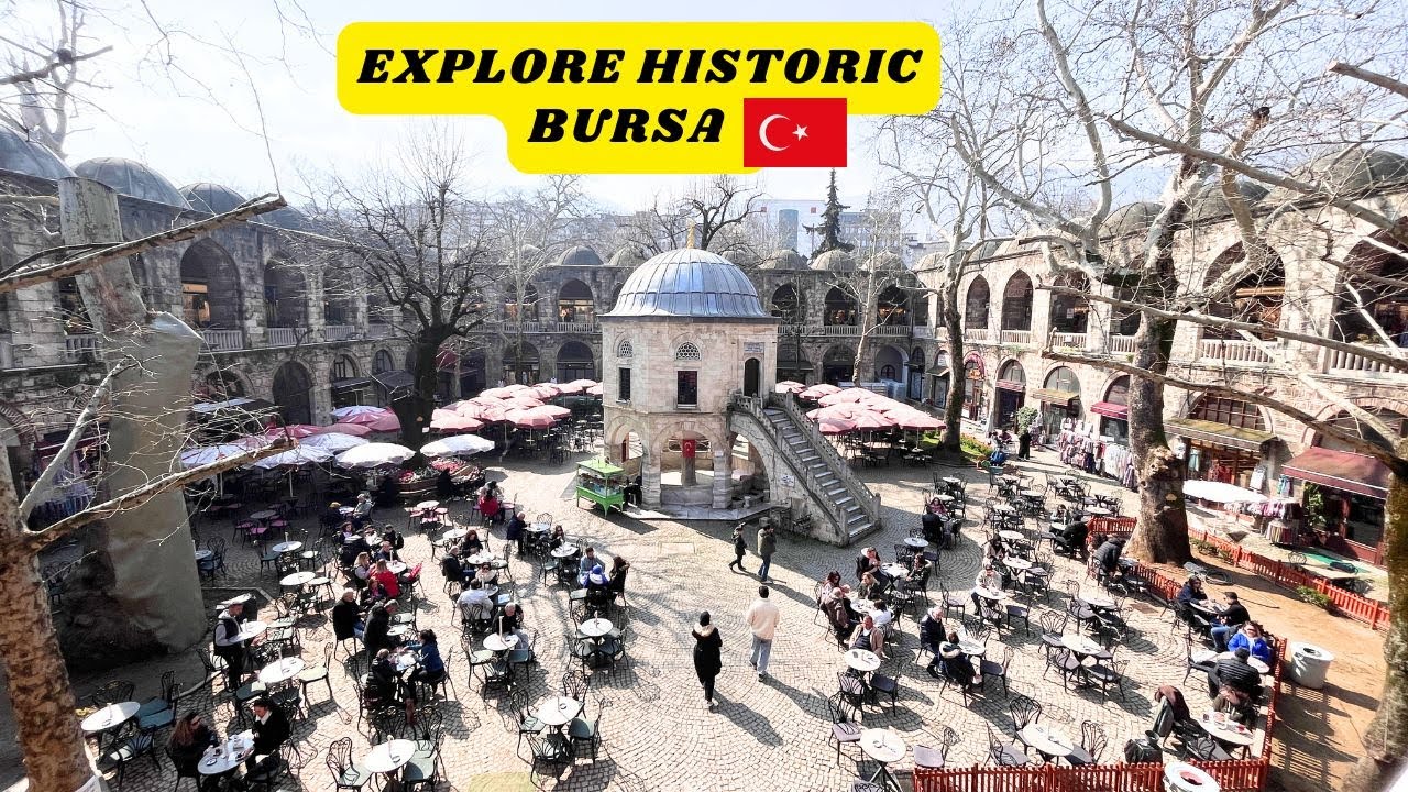 Exploring Historic Bursa 🇹🇷: Silk Market, Irgandi Bridge, Ottoman Complex and more!