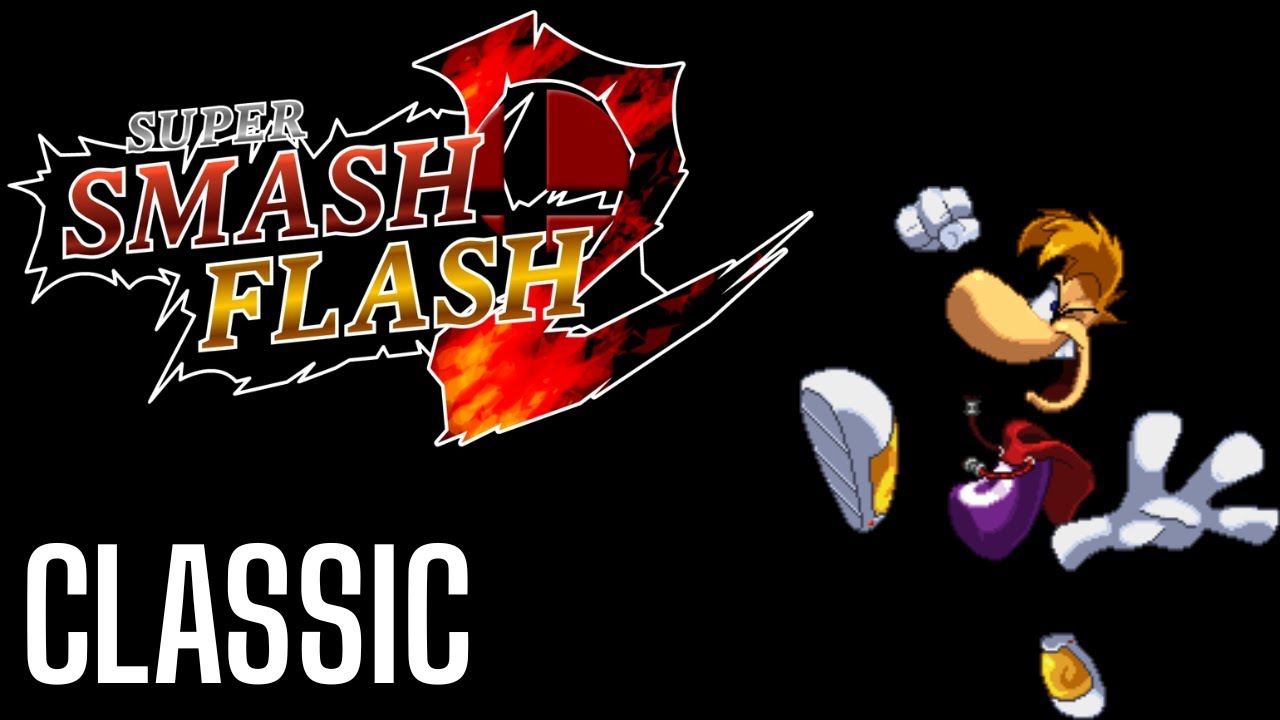 Super Smash Flash 2 (v1.4.0.1) - Classic Mode - Rayman