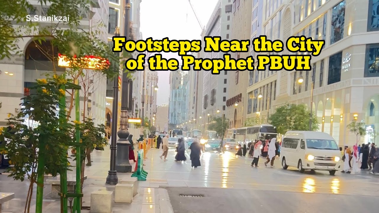 A Walk Through the Downtown Madina 