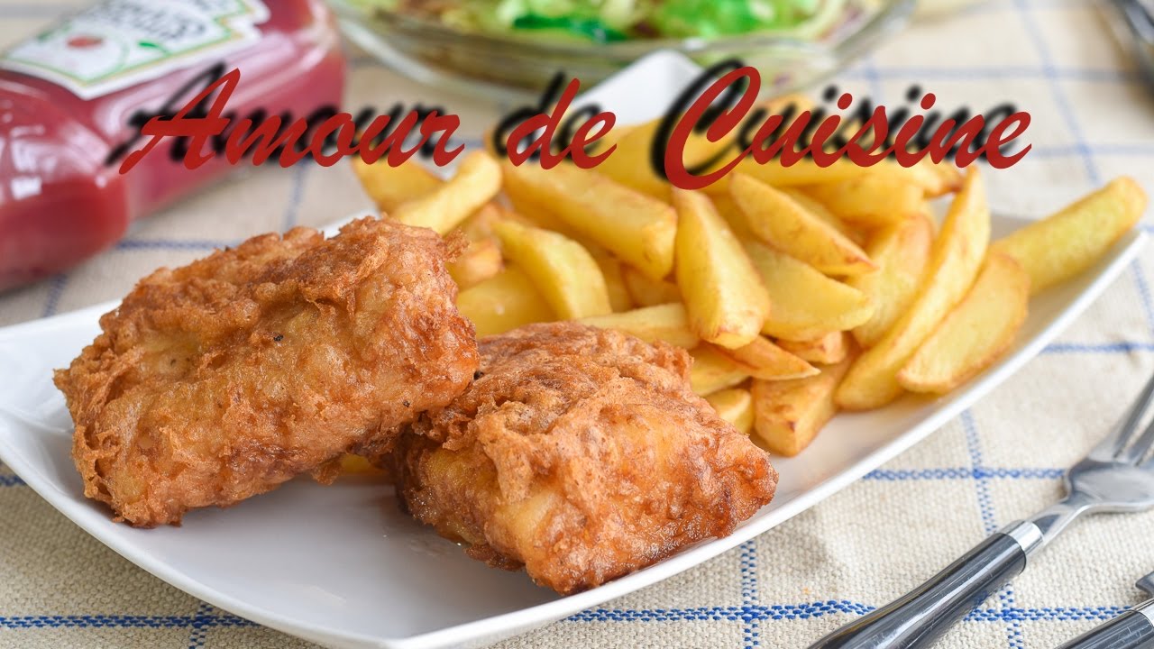 Recette de Fish and Chips maison, cuisine anglaise, recette facile et simple