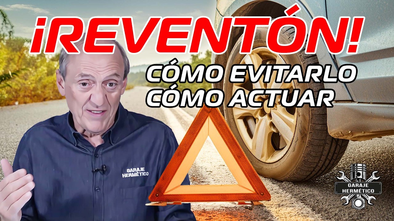 Reventón de un neumático: ¡Cómo evitarlo! ¡Cómo actuar!
