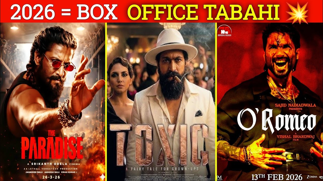 Top 15 Pan India Movies Releasing in 2026 | Box Office Prediction | Toxic 