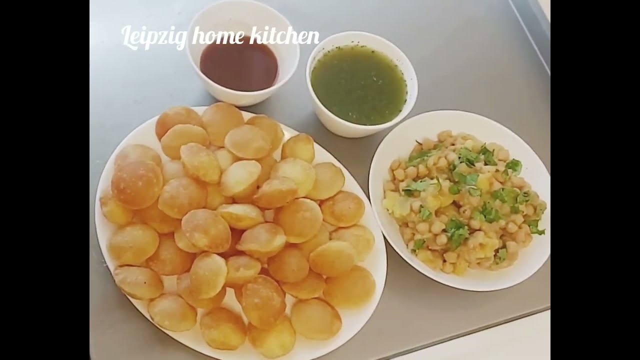 طرز تهیه پانی پوری                                       Zubereitung von Pani Puri