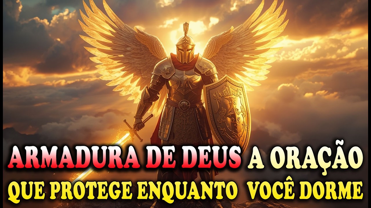 🛡️⚔️ARMADURA DE DEUS – A ORAÇÃO QUE PROTEGE ENQUANTO VOCÊ DORME 🛡️⚔️