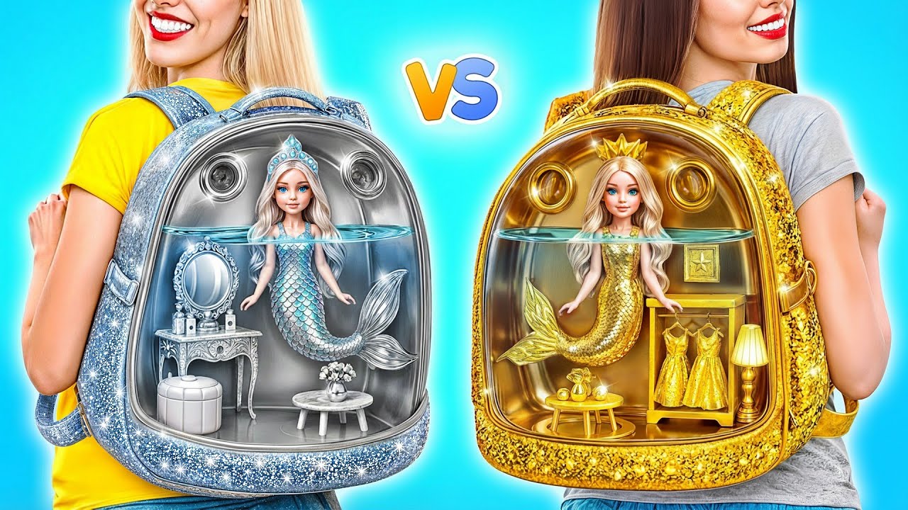 Budujemy Niesamowity Domek Dla Lalek | Złoty vs Srebrny Wyzwanie Multi DO Smile