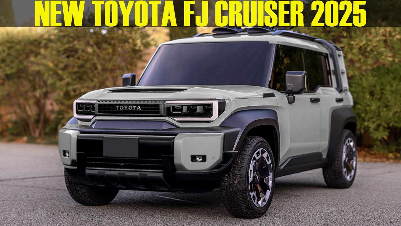 2025-2026 New Generation TOYOTA FJ Cruiser - The most compact Land Cruiser!
