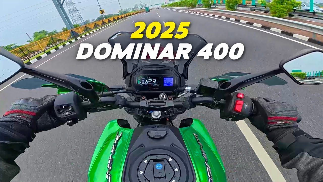 2025 New Bajaj Dominar 400 || Ride By Wire || Riding Modes || Detailed Ride Review
