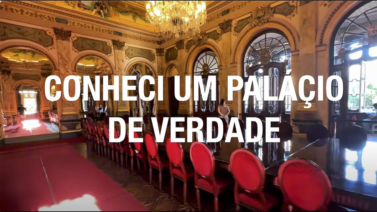 CONHECI UM PALÁCIO DE VERDADE