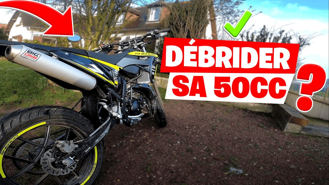 FAUT-IL DÉBRIDER SA 50 CC ? (CONSEILS)