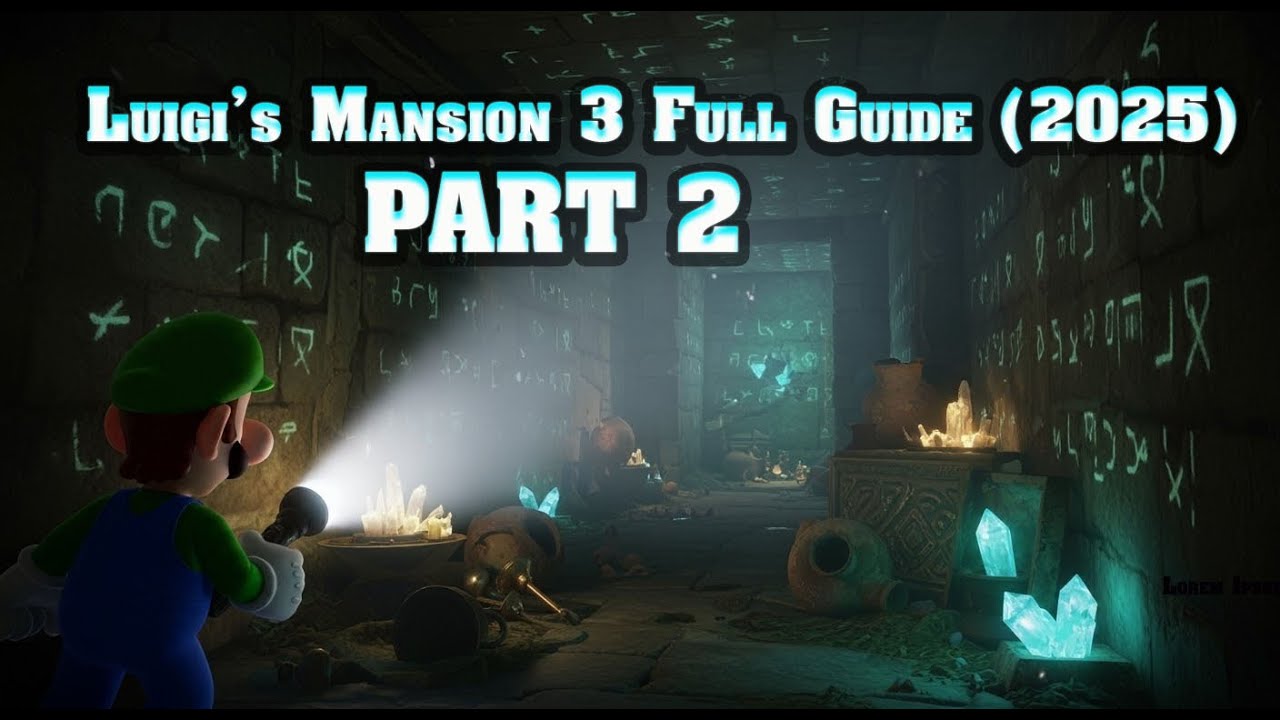 Luigi’s Mansion 3Full Guide (2025) – Walkthrough, Tips & Secrets part 2