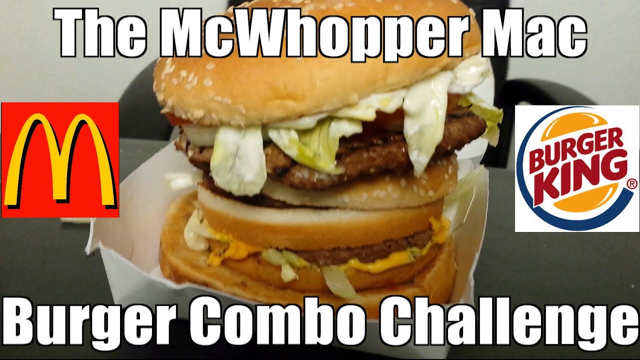 The McWhopper Mac Combo Challenge w/ KenDomik & DamonDevours | FreakEating Vs The World 49