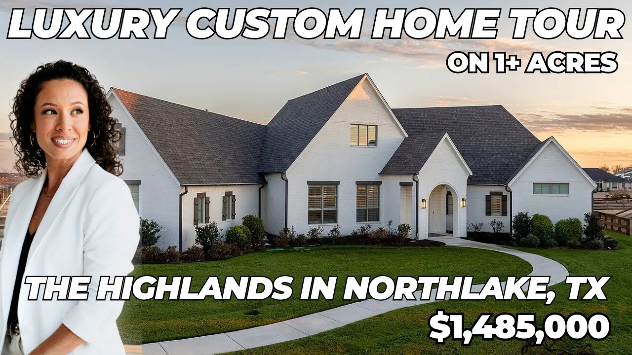 1 ACRE Luxury Custom Home | The Highlands in Northlake, TX