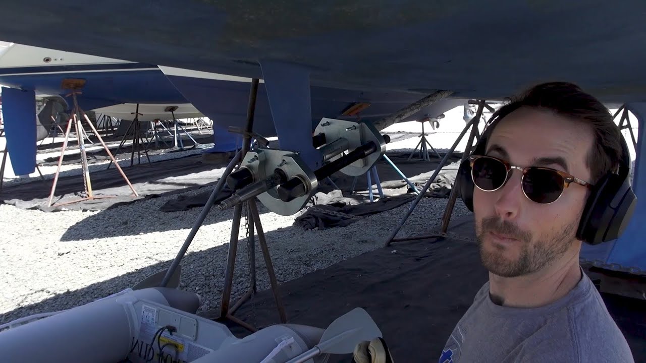 Replacing A Hunter 376 Cutlass Bearing with the Strut-Pro Tool - Sailing Viridian EP51