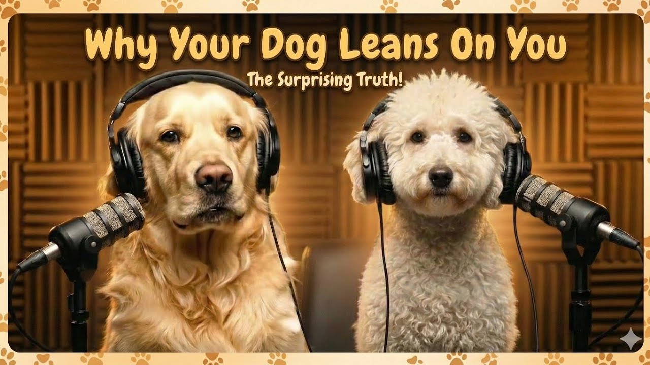 Why Dogs Lean On You (It Means More Than You Think)