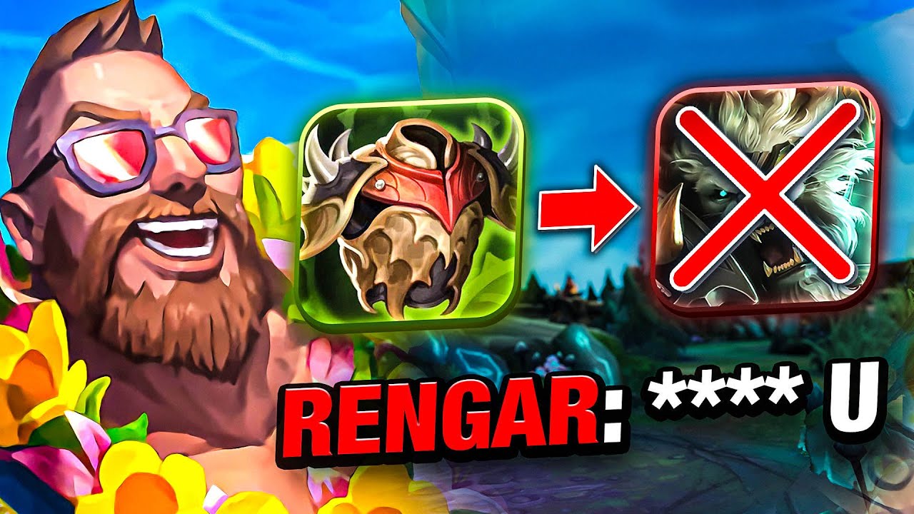 I Tilted This Challenger Rengar With ONE ITEM.