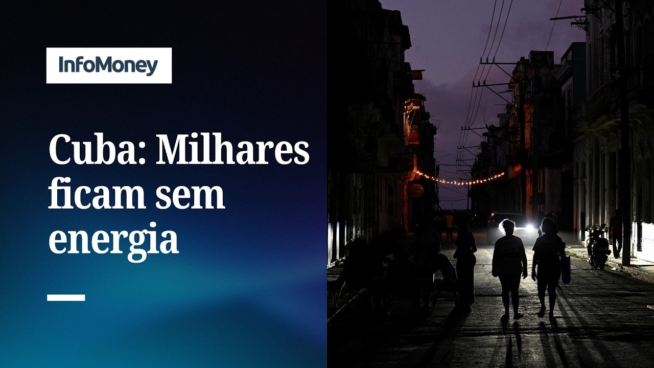 Apagão no lado oeste de Cuba deixa milhões de pessoas sem energia InfoMoney News
