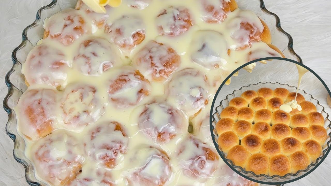 Pas de beurre ni d’œuf! Brioche ruche d’abeille 🐝🐝🐝 اسهل خلية النحل ممكن تعملوها بدون بيض او زبدة